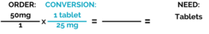 Dimensional Analysis Blog Set Up Step 3