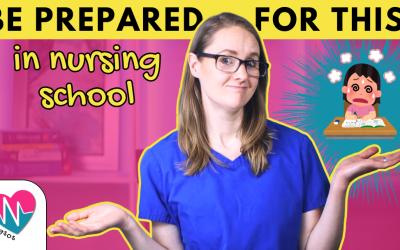 3 things I wish I had been MORE PREPARED FOR in nursing school…