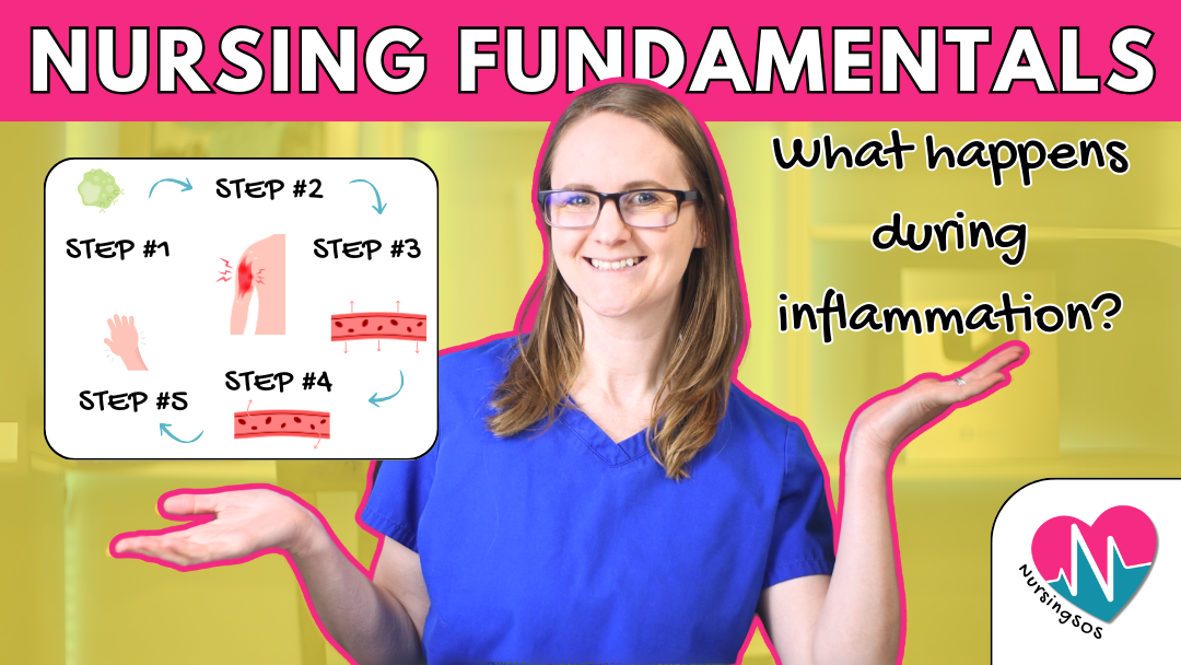 Inflammatory Mediators 👉 What Happens During Inflammation?? 👉 (NEW Nursing Fundamentals Series)